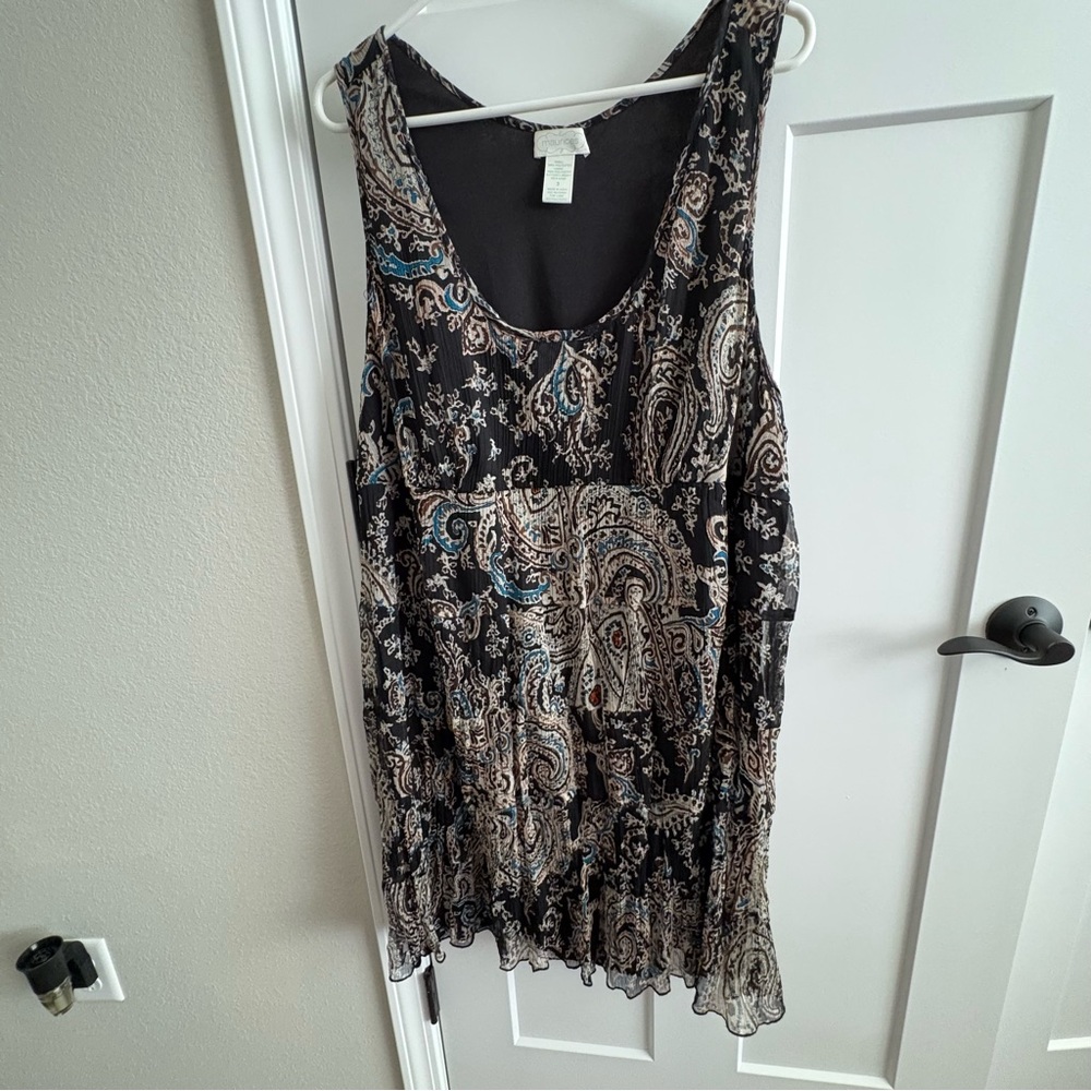 Plus, 3x sleeveless, dress, Maurice’s, layer for fall, School, Teacher